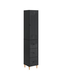 Set di armadi 2 pcs 33 x 34,5 x 90 cm Legno ingegnerizzato
