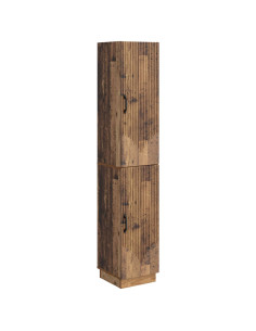 Set di armadi 2 pcs Legno antico Legno ingegnerizzato