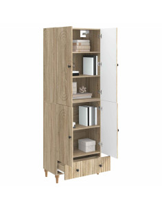 Set di armadi 2 pcs 66 x 34,5 x 95 cm Legno ingegnerizzato 2
