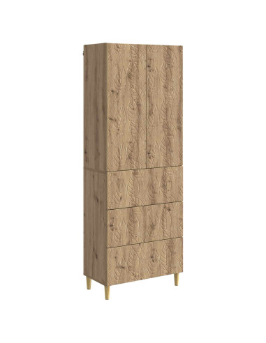 Set di armadi 2 pcs Rovere Artigianale 66 x 34,5 x 90 cm