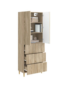 Set di armadi 2 pcs Rovere Sonoma 66 x 34,5 x 90 cm 2