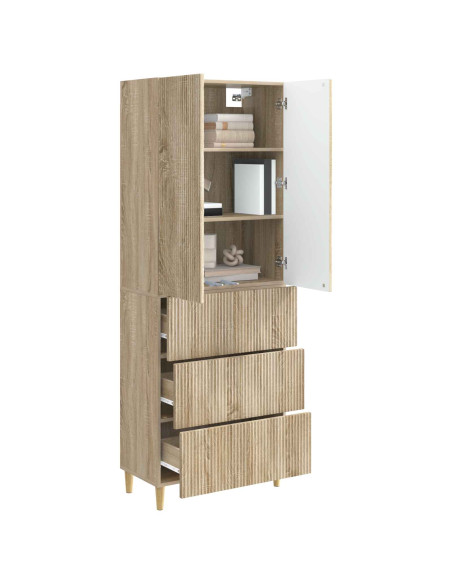 Set di armadi 2 pcs Rovere Sonoma 66 x 34,5 x 90 cm