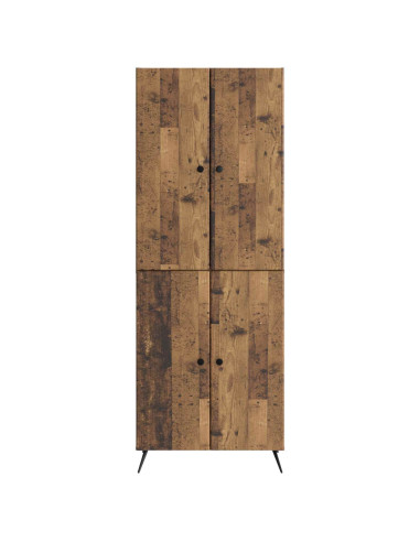 Set di armadi 2 pcs Legno antico Legno ingegnerizzato