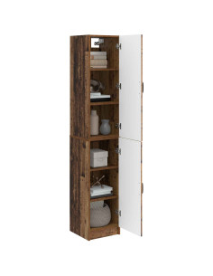 Set di armadi 2 pcs Legno antico Legno ingegnerizzato 2