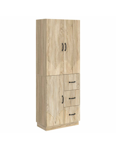 Set di armadi 2 pcs Rovere Sonoma Legno ingegnerizzato