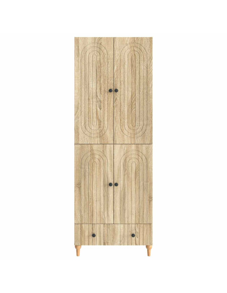 Set di armadi 2 pcs 66 x 34,5 x 95 cm Legno ingegnerizzato