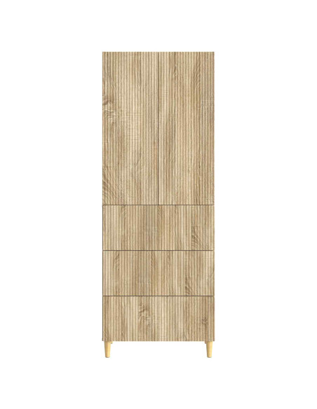 Set di armadi 2 pcs Rovere Sonoma 66 x 34,5 x 90 cm