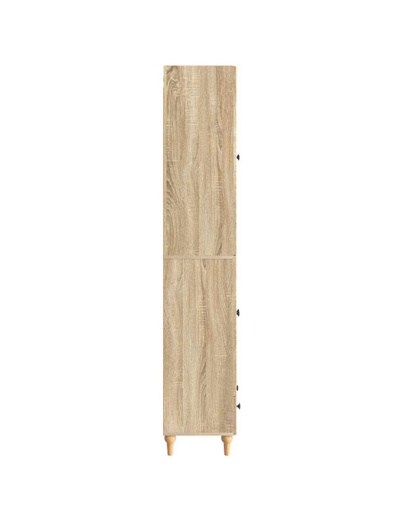 Set di armadi 2 pcs 66 x 34,5 x 95 cm Legno ingegnerizzato
