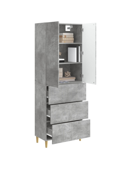 Set di armadi 2 pcs 66 x 34,5 x 90 cm Legno ingegnerizzato
