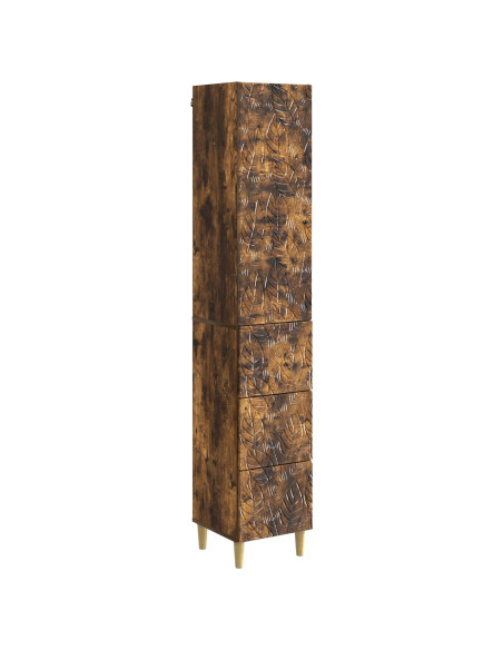 Set di armadi 2 pcs Rovere Fumo 33 x 34,5 x 90 cm