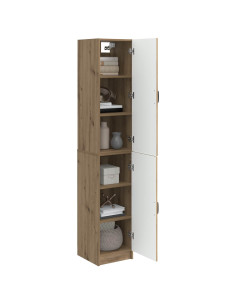 Set di armadi 2 pcs Rovere Artigianale Legno ingegnerizzato 2