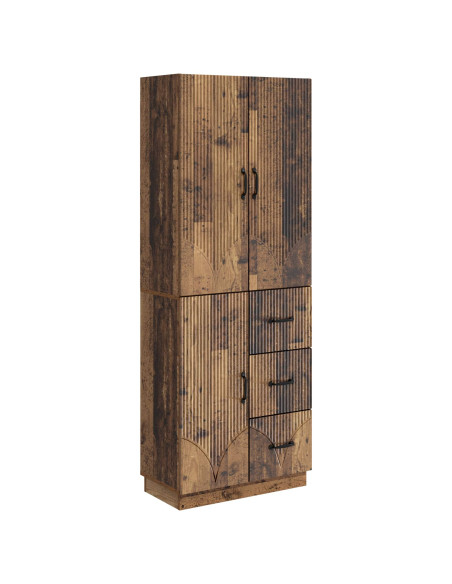 Set di armadi 2 pcs Legno antico Legno ingegnerizzato