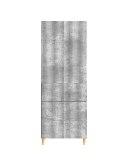 Set di armadi 2 pcs 66 x 34,5 x 90 cm Legno ingegnerizzato