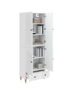 Set di armadi 2 pcs 66 x 34,5 x 95 cm Legno ingegnerizzato 2