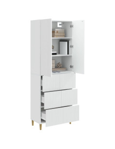 Set di armadi 2 pcs 66 x 34,5 x 90 cm Legno ingegnerizzato 2