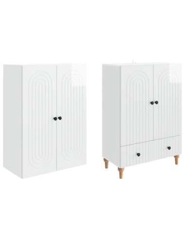 Set di armadi 2 pcs 66 x 34,5 x 95 cm Legno ingegnerizzato