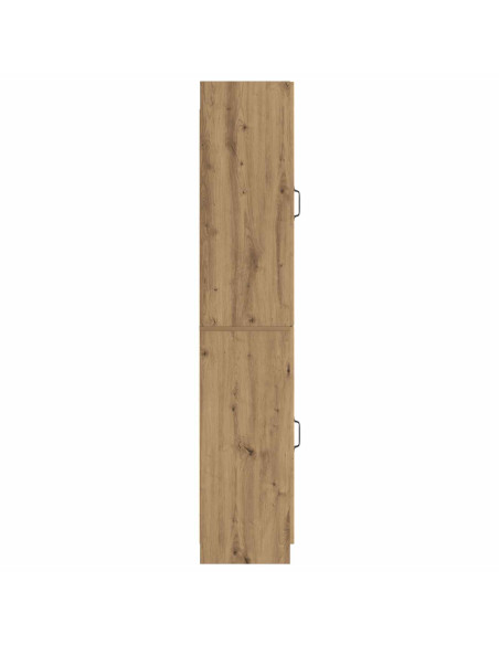 Set di armadi 2 pcs Rovere Artigianale Legno ingegnerizzato