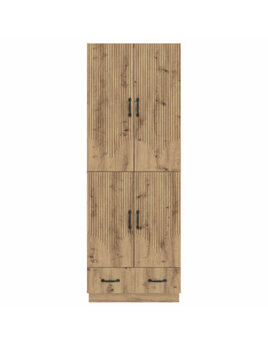 Set di armadi 2 pcs Rovere Artigianale Legno ingegnerizzato
