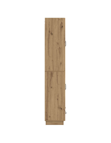Set di armadi 2 pcs Rovere Artigianale Legno ingegnerizzato