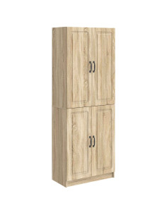 Set di armadi 2 pcs Rovere Sonoma Legno ingegnerizzato
