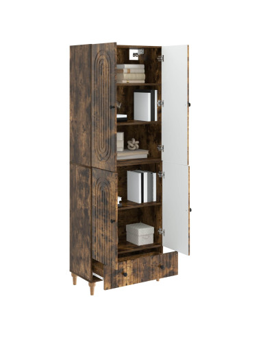 Set di armadi 2 pcs 66 x 34,5 x 95 cm Legno ingegnerizzato