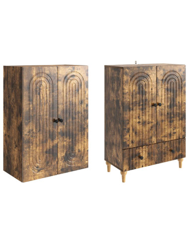 Set di armadi 2 pcs 66 x 34,5 x 95 cm Legno ingegnerizzato