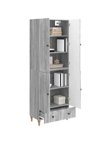 Set di armadi 2 pcs 66 x 34,5 x 95 cm Legno ingegnerizzato