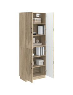 Set di armadi 2 pcs Rovere Sonoma Legno ingegnerizzato 2