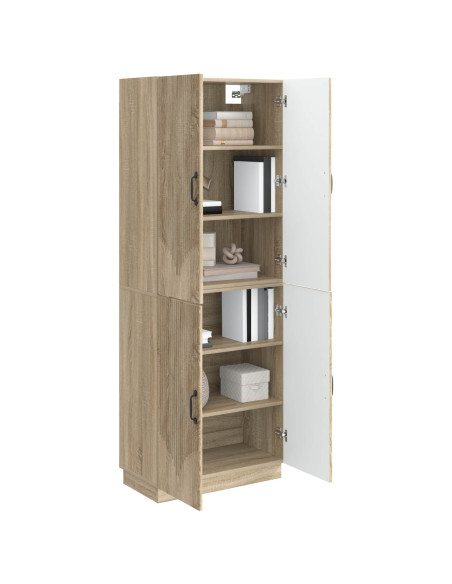 Set di armadi 2 pcs Rovere Sonoma Legno ingegnerizzato