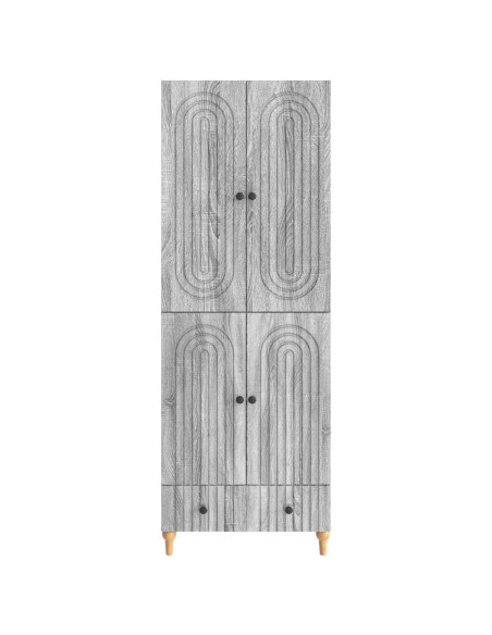 Set di armadi 2 pcs 66 x 34,5 x 95 cm Legno ingegnerizzato