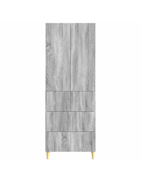 Set di armadi 2 pcs 66 x 34,5 x 90 cm Legno ingegnerizzato