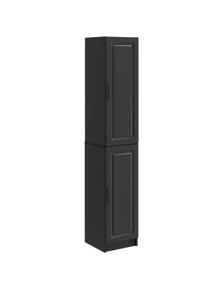 Set di armadi 2 pcs Nero Legno ingegnerizzato