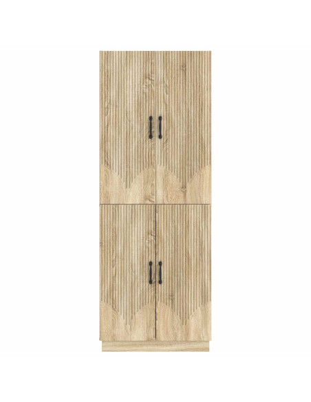 Set di armadi 2 pcs Rovere Sonoma Legno ingegnerizzato