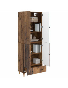 Set di armadi 2 pcs 66 x 34,5 x 95 cm Legno ingegnerizzato 2