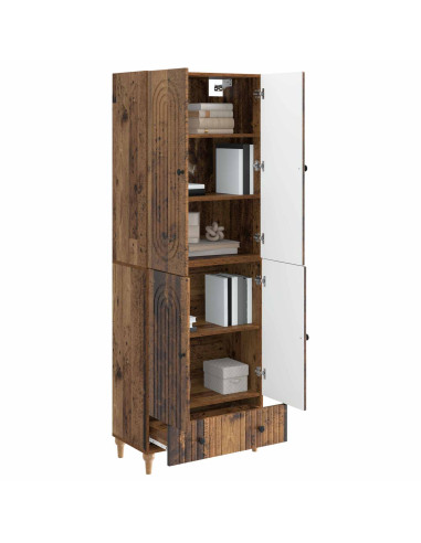 Set di armadi 2 pcs 66 x 34,5 x 95 cm Legno ingegnerizzato