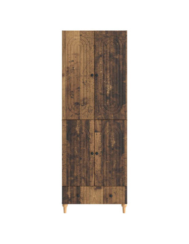 Set di armadi 2 pcs 66 x 34,5 x 95 cm Legno ingegnerizzato