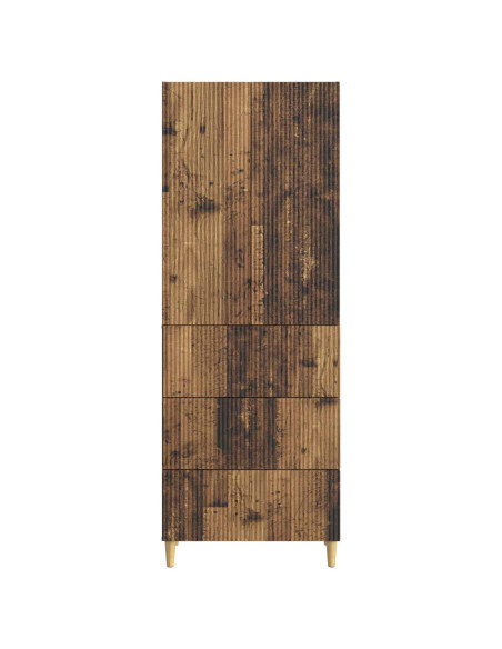 Set di armadi 2 pcs 66 x 34,5 x 90 cm Legno ingegnerizzato