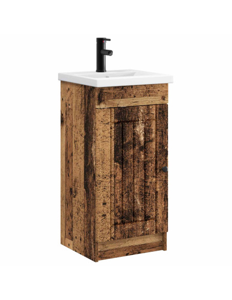 Mobile da bagno con lavabo Legno antico 42 x 40 x 84,5 cm