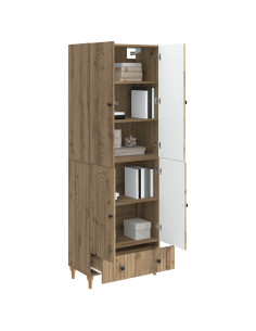 Set di armadi 2 pcs 66 x 34,5 x 95 cm Legno ingegnerizzato 2