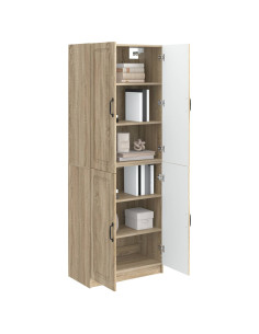 Set di armadi 2 pcs Rovere Sonoma Legno ingegnerizzato 2