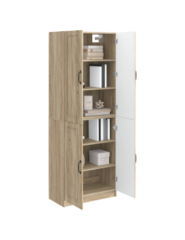 Set di armadi 2 pcs Rovere Sonoma Legno ingegnerizzato