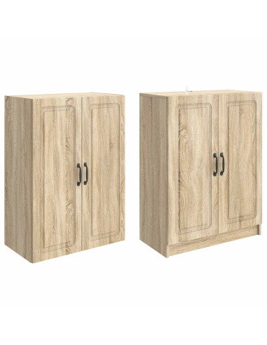 Set di armadi 2 pcs Rovere Sonoma Legno ingegnerizzato