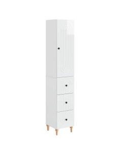 Set di armadi 2 pcs 33 x 34,5 x 90 cm Legno ingegnerizzato