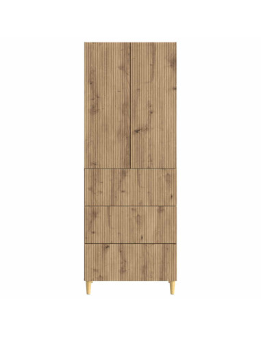 Set di armadi 2 pcs 66 x 34,5 x 90 cm Legno ingegnerizzato