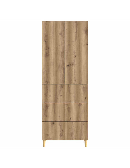 Set di armadi 2 pcs 66 x 34,5 x 90 cm Legno ingegnerizzato