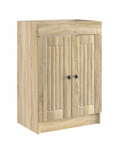 Mobiletto da bagno sotto il lavello Rovere Sonoma