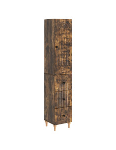 Set di armadi 2 pcs 33 x 34,5 x 90 cm Legno ingegnerizzato