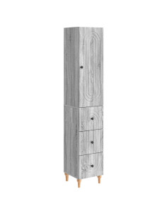 Set di armadi 2 pcs 33 x 34,5 x 90 cm Legno ingegnerizzato
