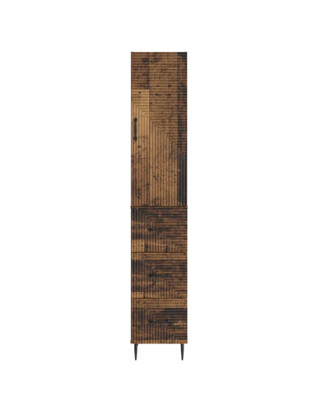 Set di armadi 2 pcs Legno antico 33 x 34,5 x 90 cm