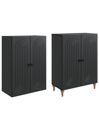 Set di armadi 2 pcs 66 x 34,5 x 90 cm Legno ingegnerizzato